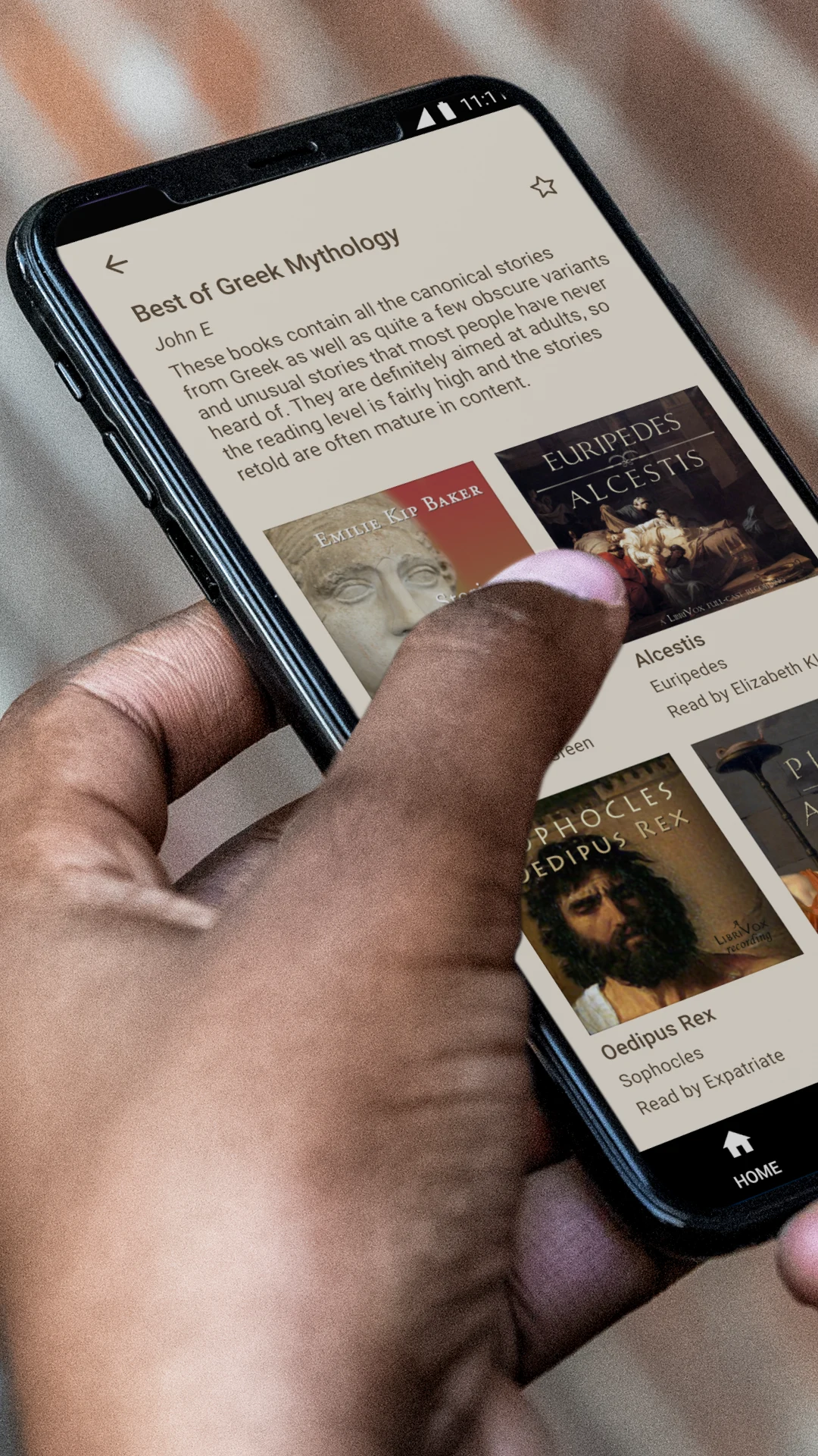 LibriVox Audio Books screenshot